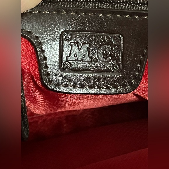 MC Marc Chantal Brown Faux Alligator Women’s Purse - Picture 4 of 14